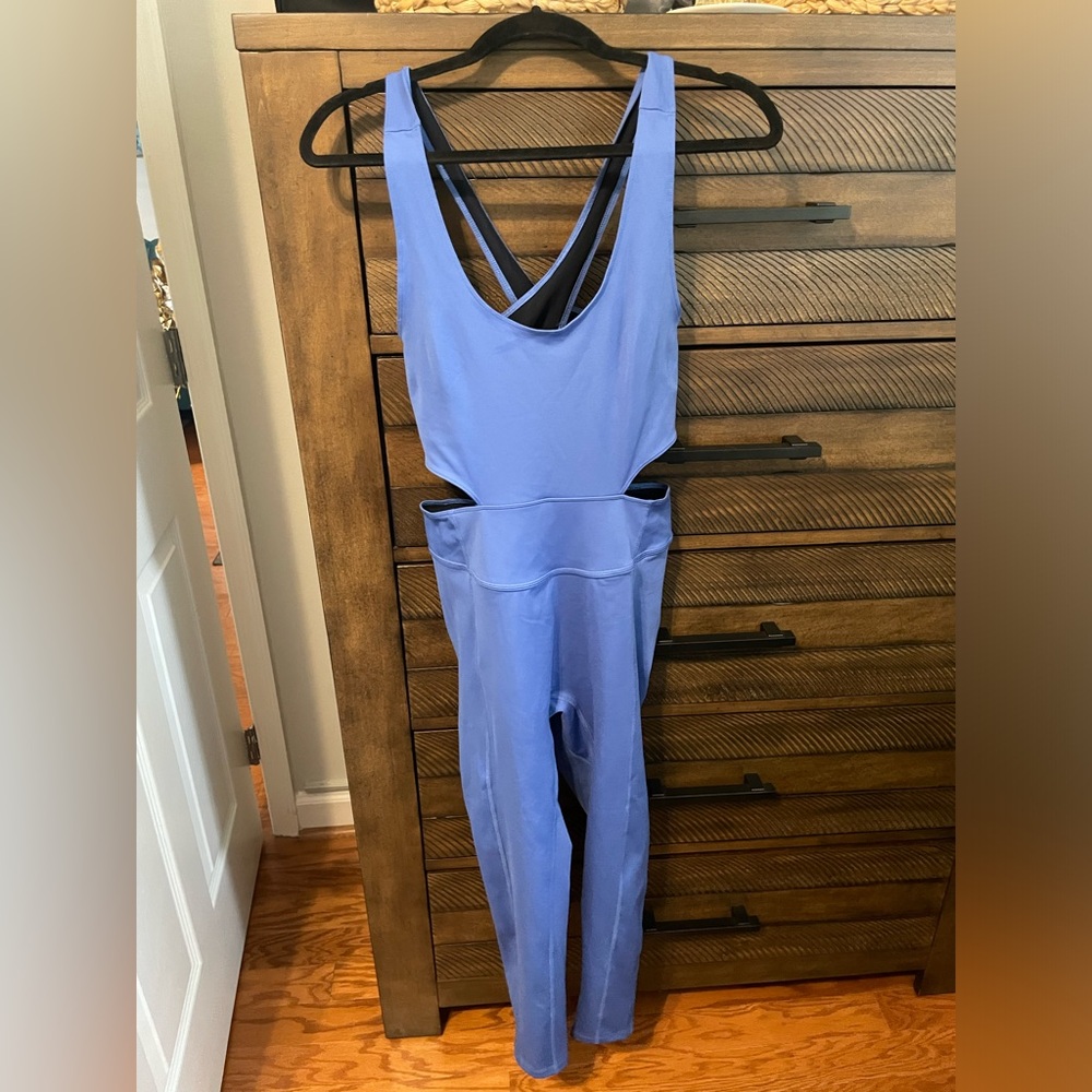 NWT FP Movement Pool Blue Back It Up Onesie L